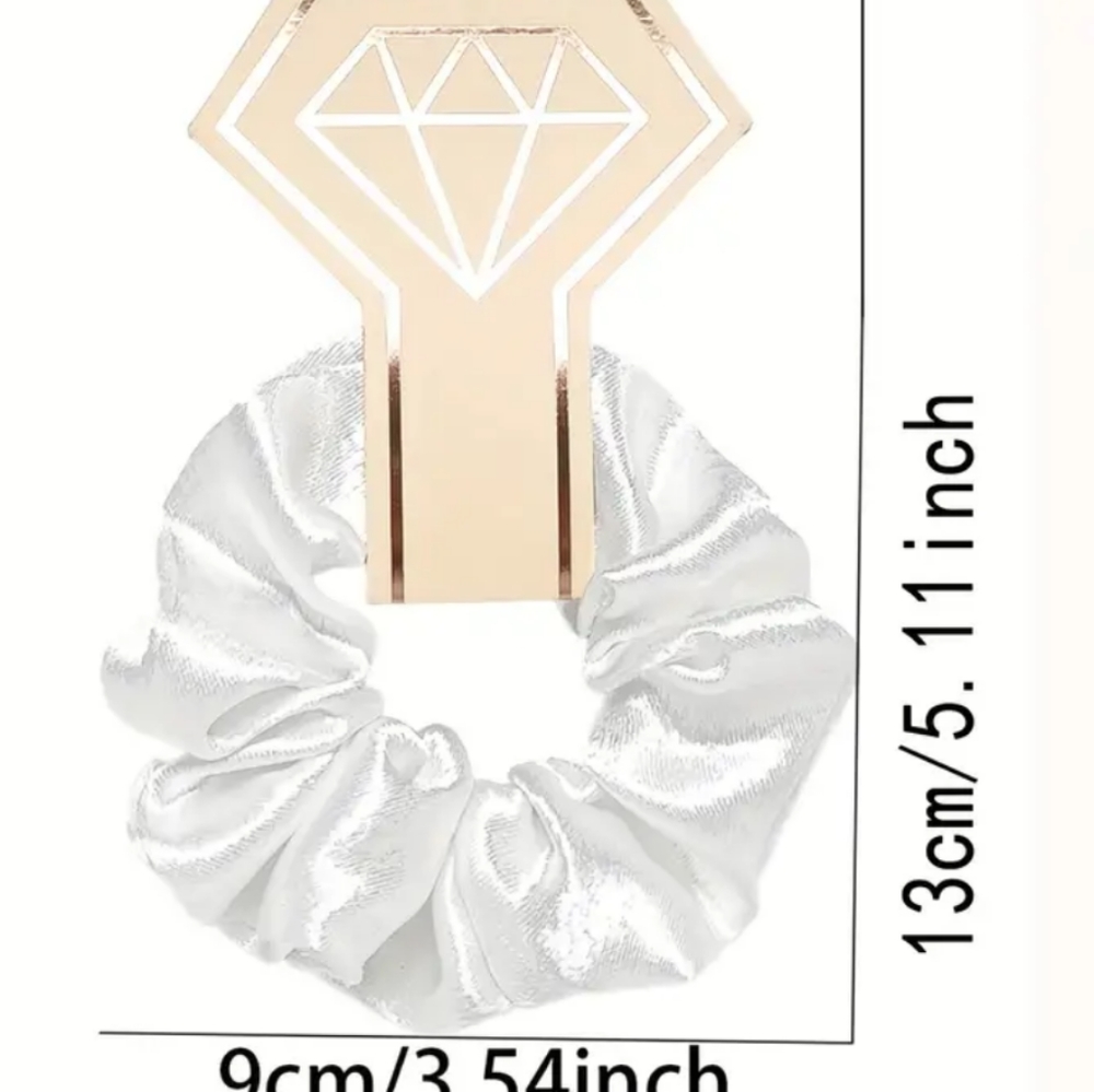 Bridal Scrunchie Set 7 New - Picture 3 of 5